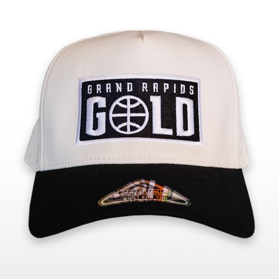 Gold Heritage Cap - Cream/Black