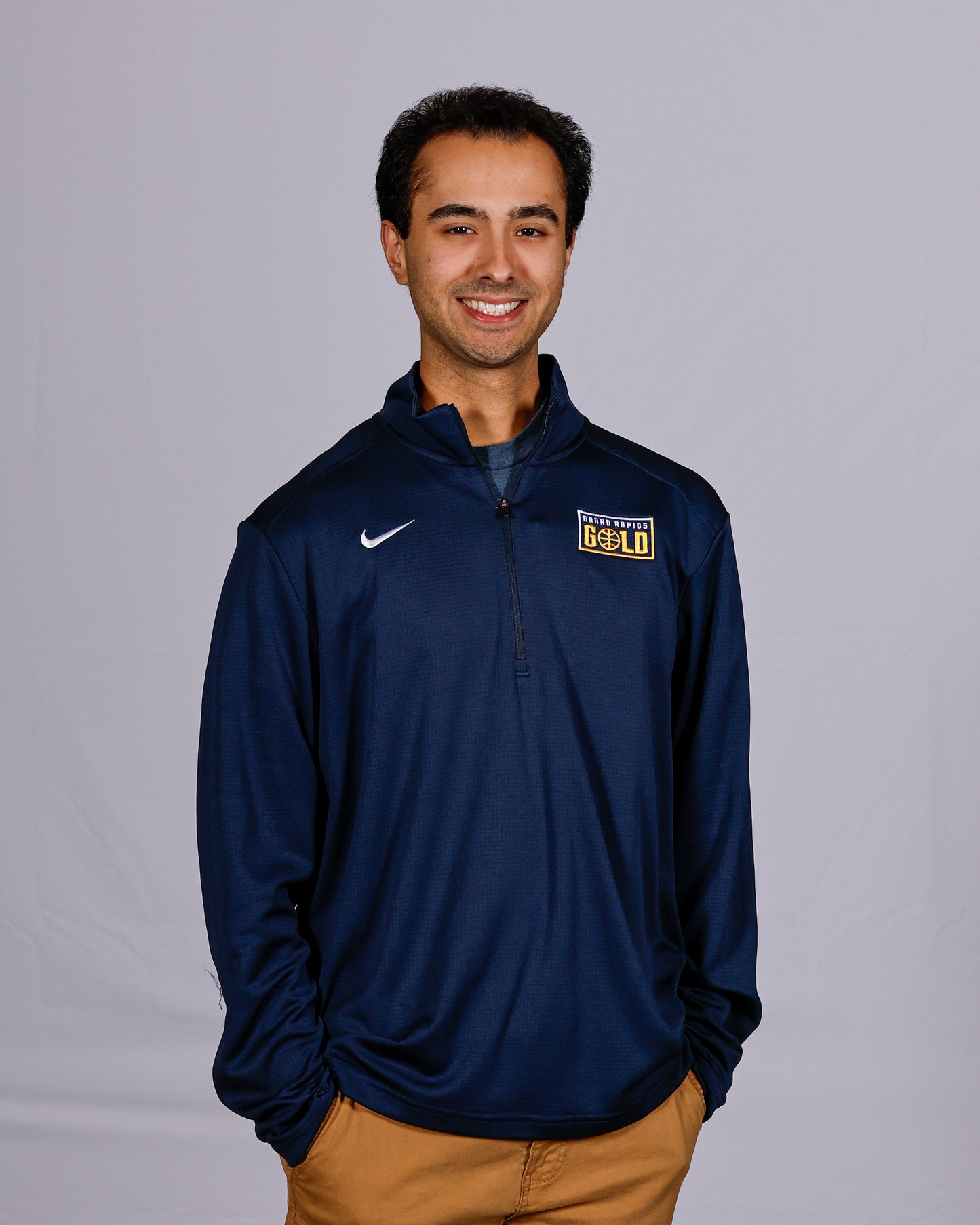 NIKE Pacer Half-Zip Pullover - Navy