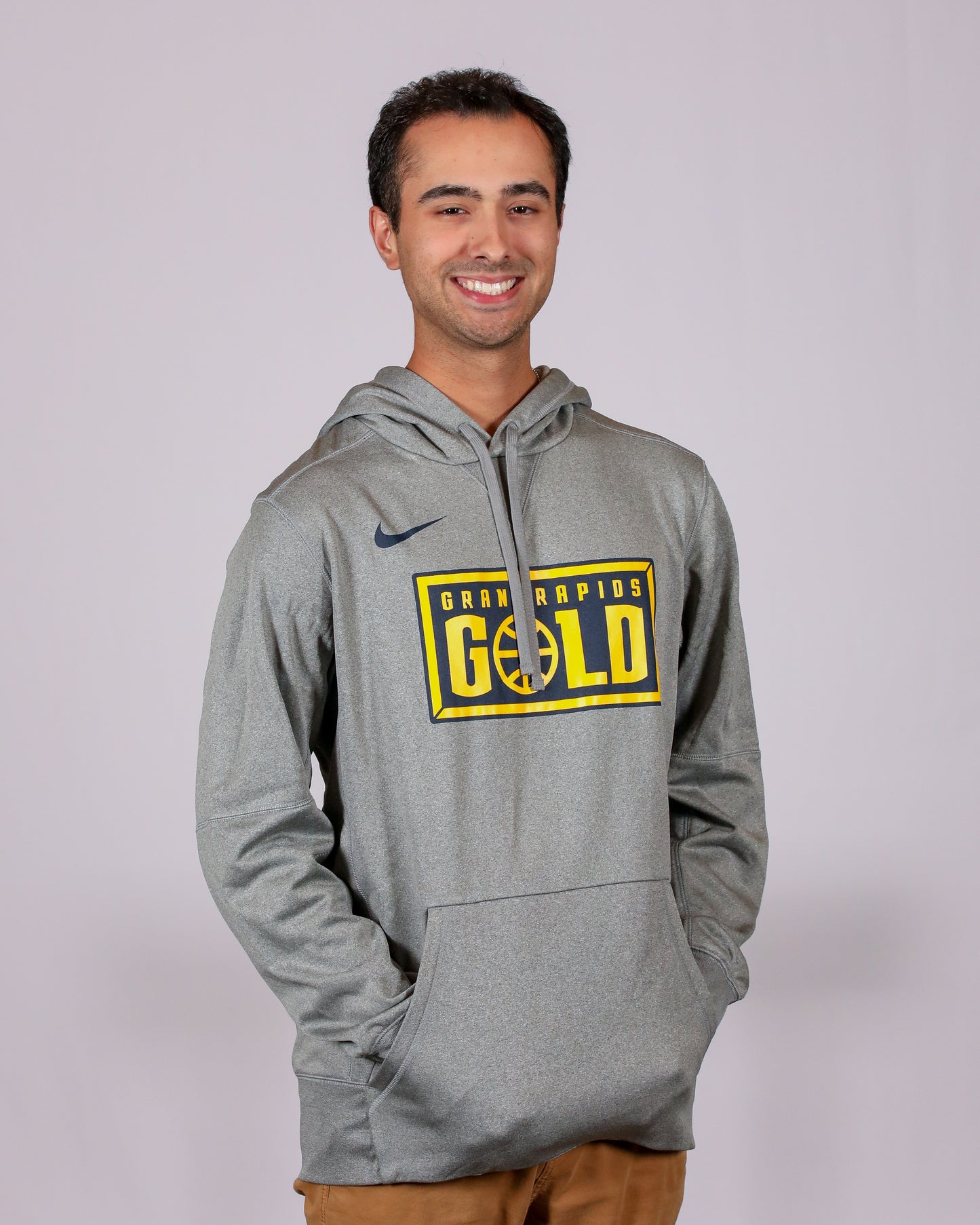 NIKE Therma Po Hoodie - Gray