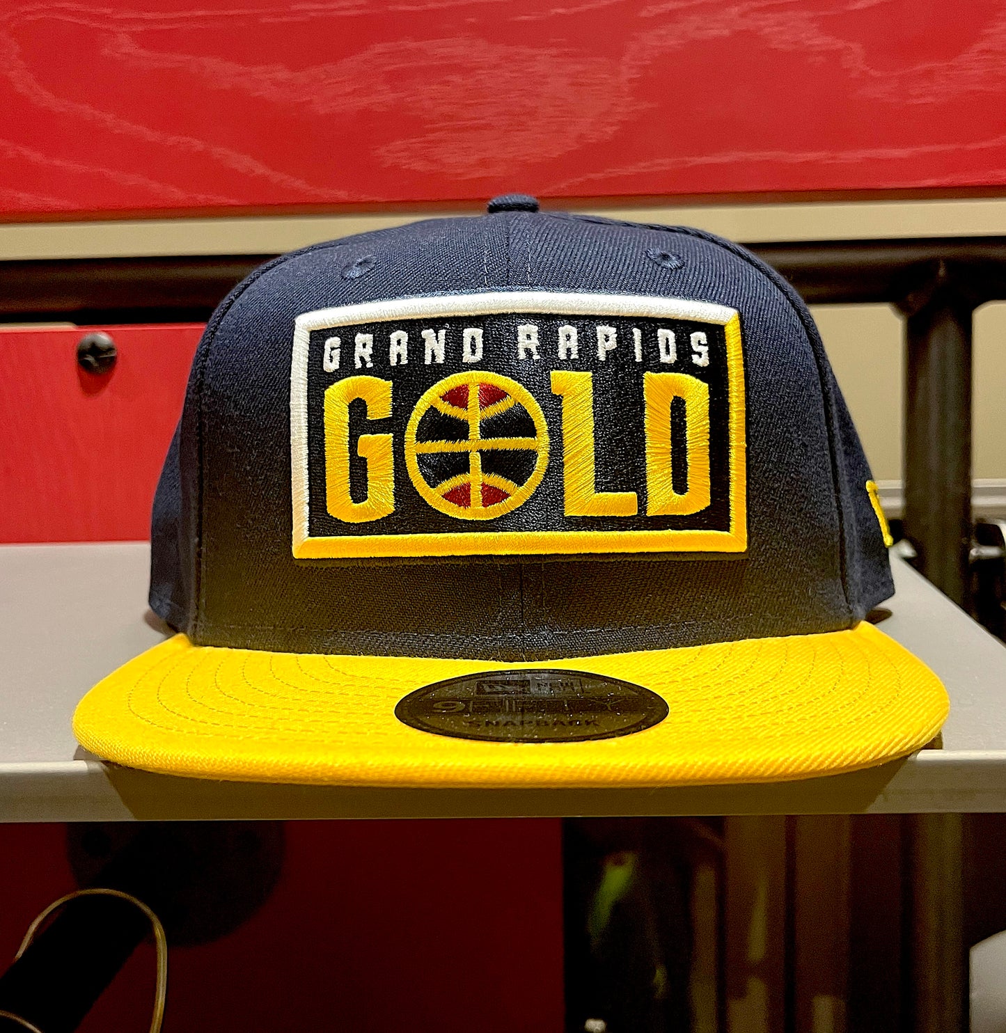 New Era 2024-25 Draft Day Hat - Navy/Gold