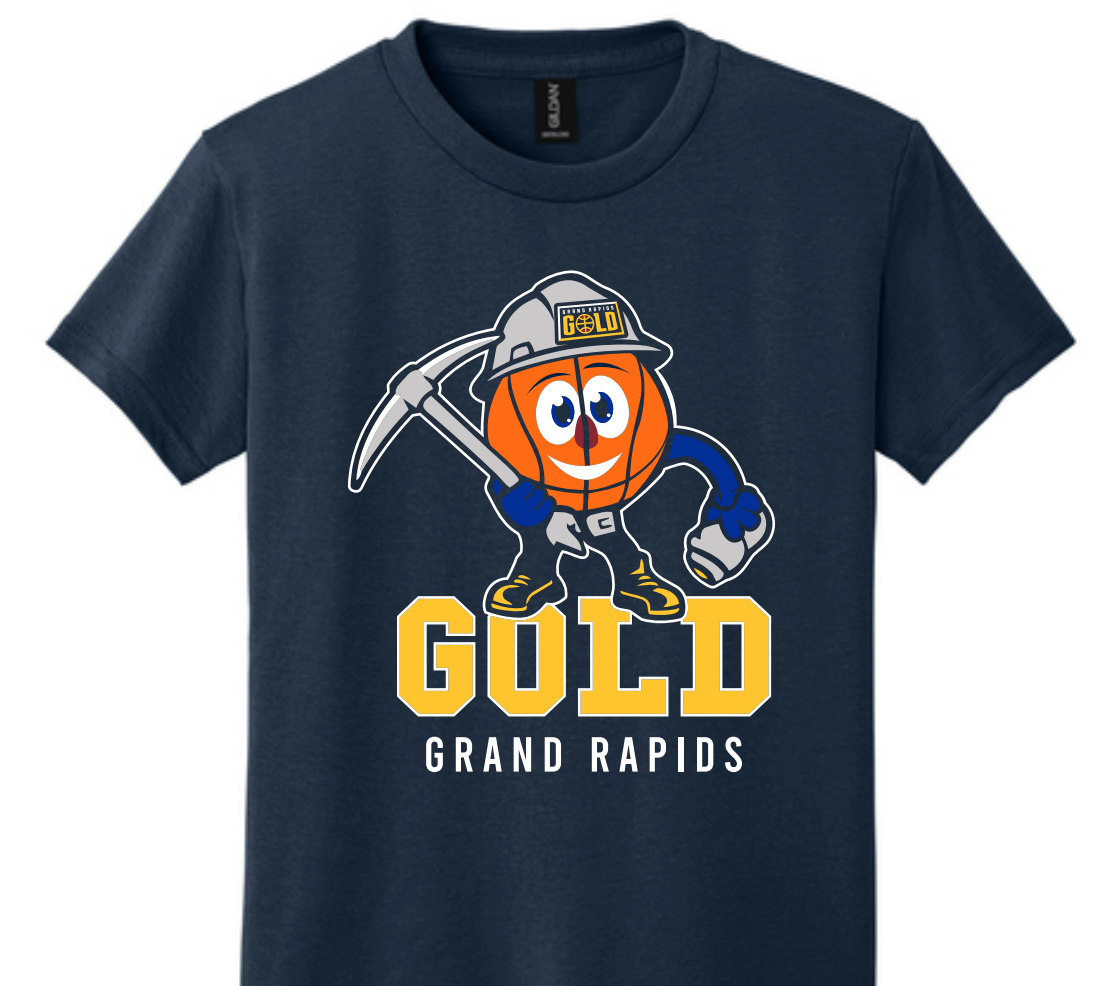 Buckets Mascot Hard Hat T-shirt - Youth