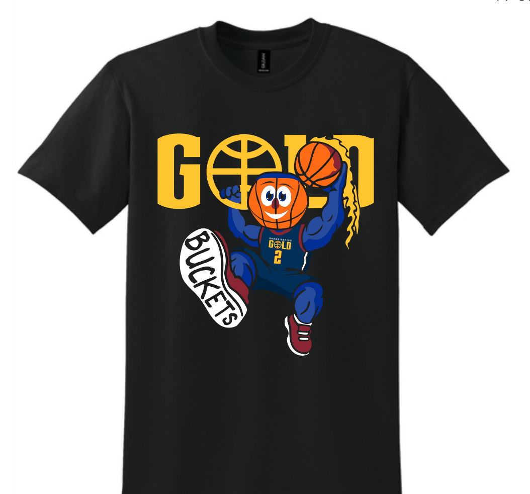 Buckets Mascot T-Shirt - Youth