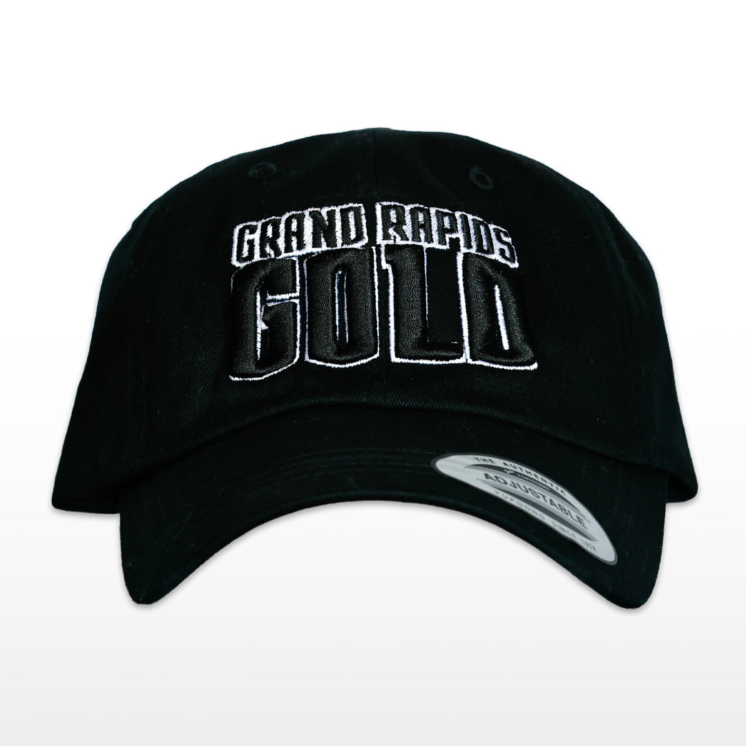 GRG Embroidered B&W Baseball Cap