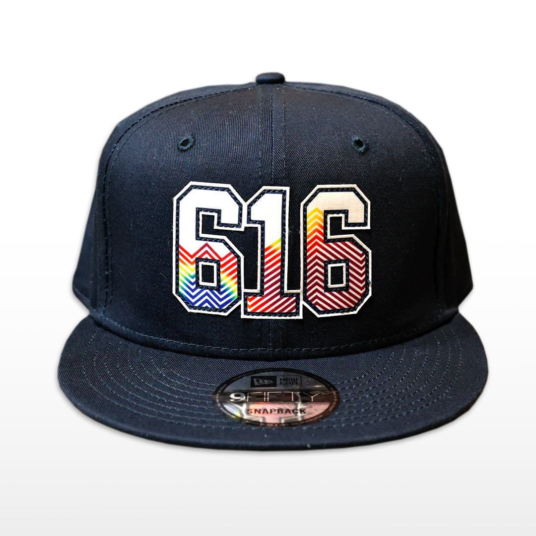New Era 59FIFTY Snapback Cap - Navy