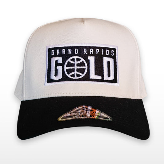 Gold Heritage Cap - Cream/Black