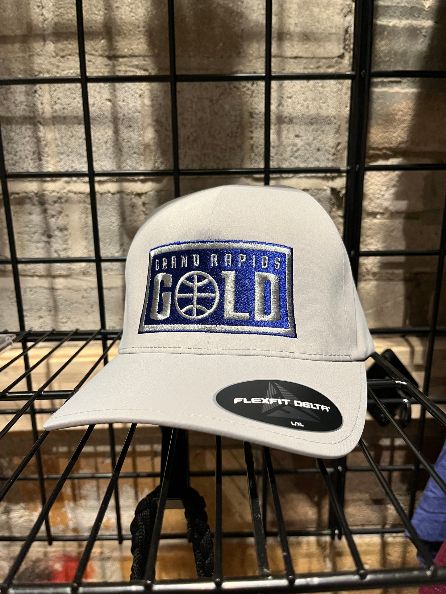 Delta Flexfit Hat - Silver