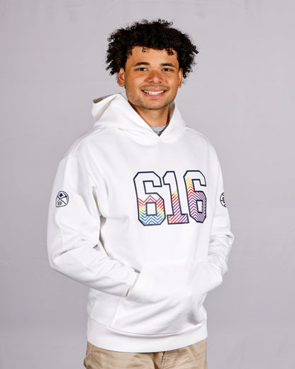District Heavyweight Hoodie - White