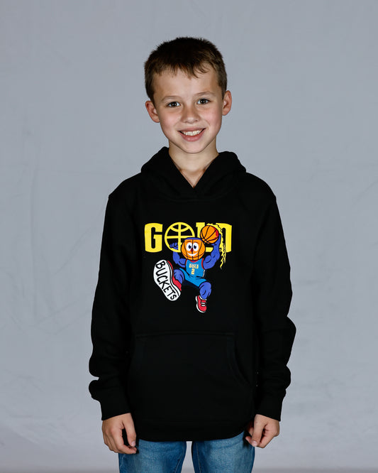 Buckets Mascot Hoodie - Youth