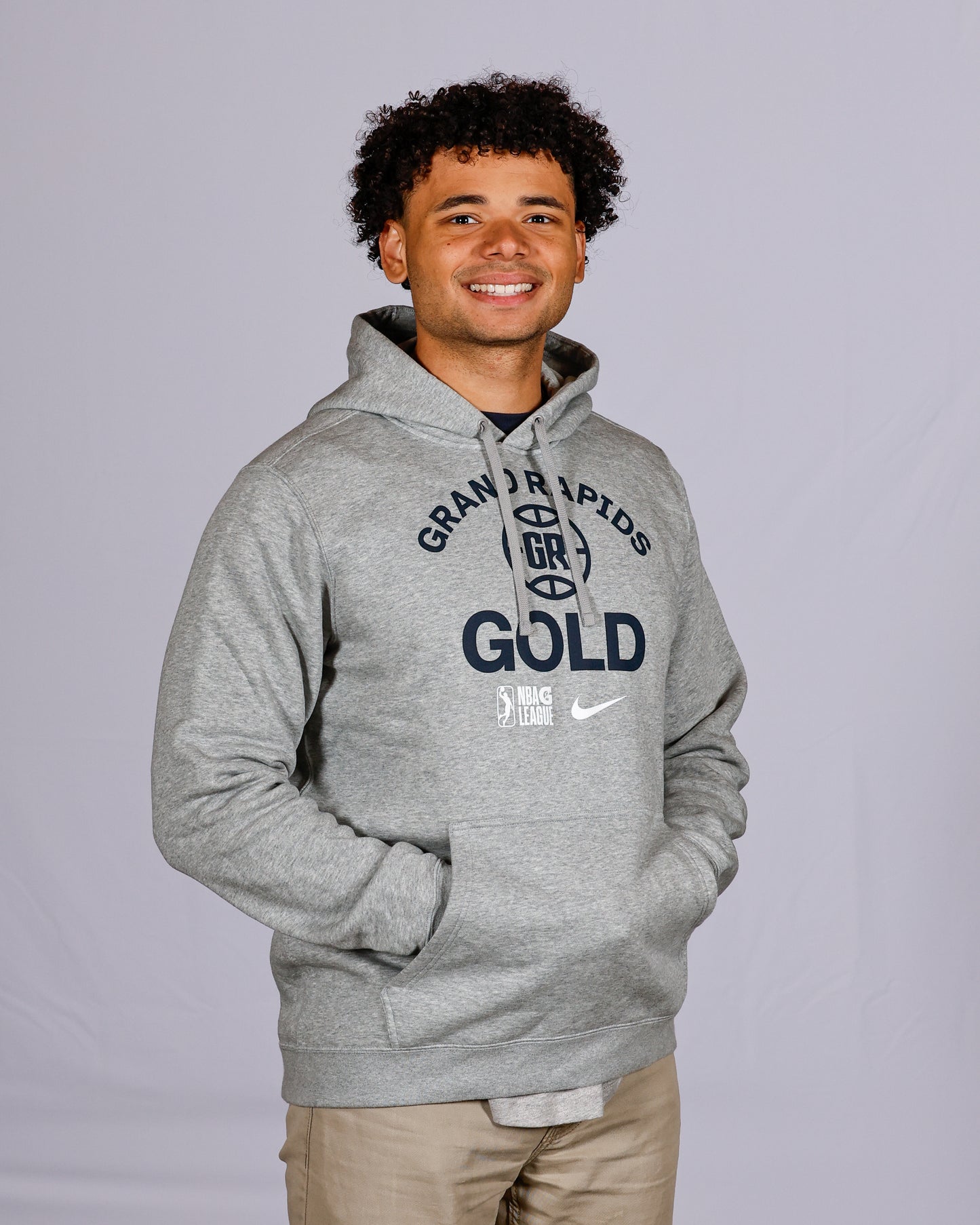 NIKE Club Fleece Hoodie - Gray