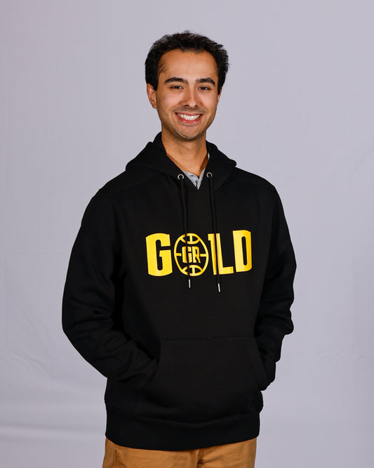 District Wordmark Hoodie - Black