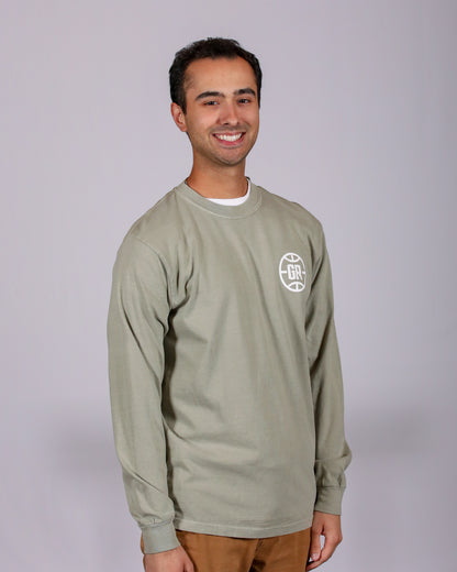 Comfort Colors Long Sleeve Tee - Sage Green