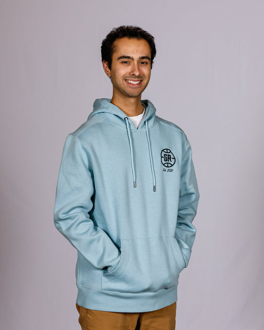 District Hoodie - Fog Blue