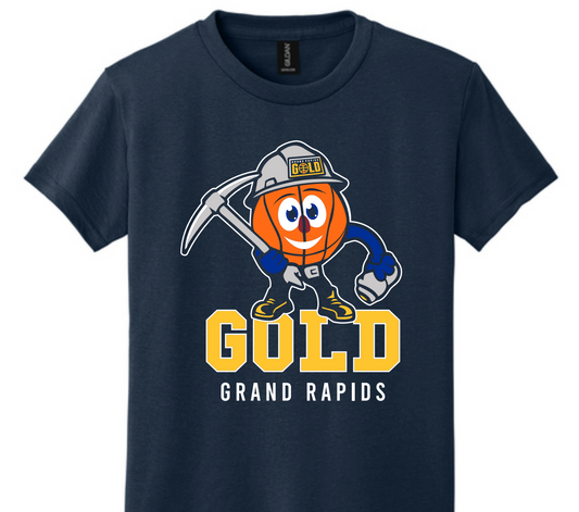 Buckets Mascot Hard Hat T-shirt - Youth