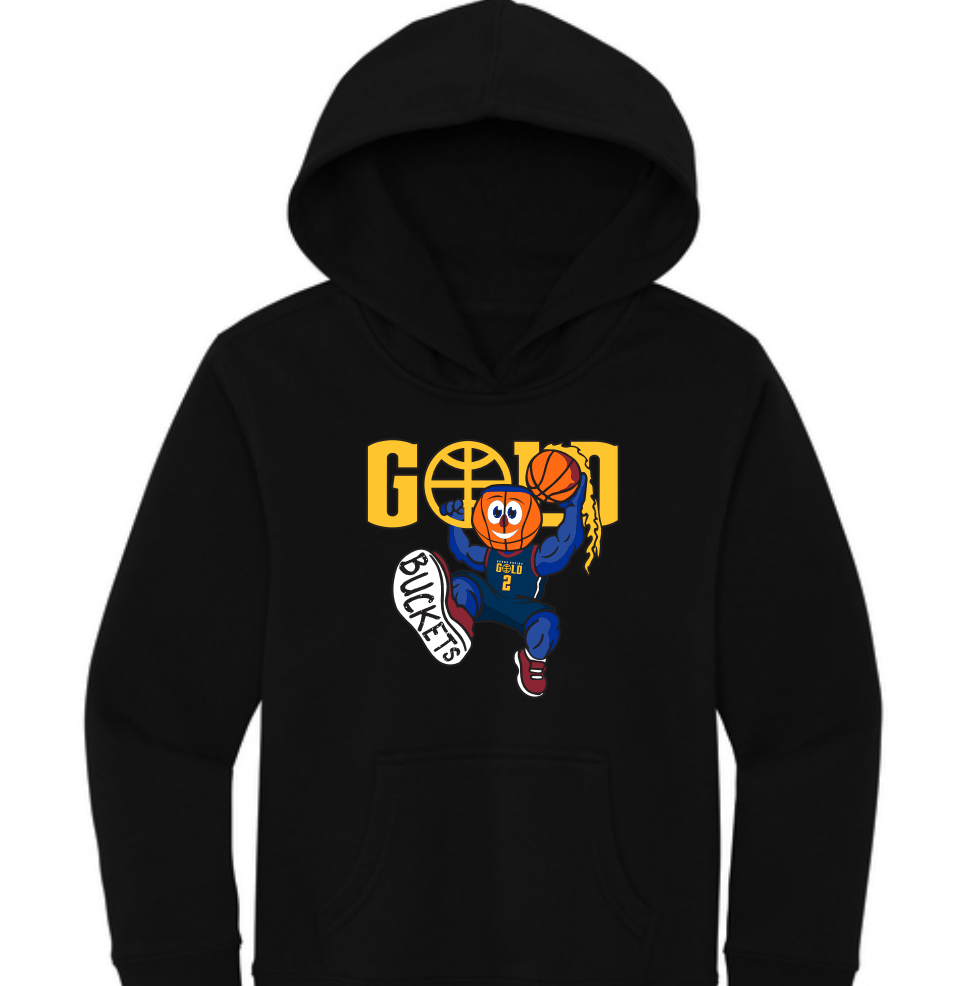 Buckets Mascot Hoodie - Youth